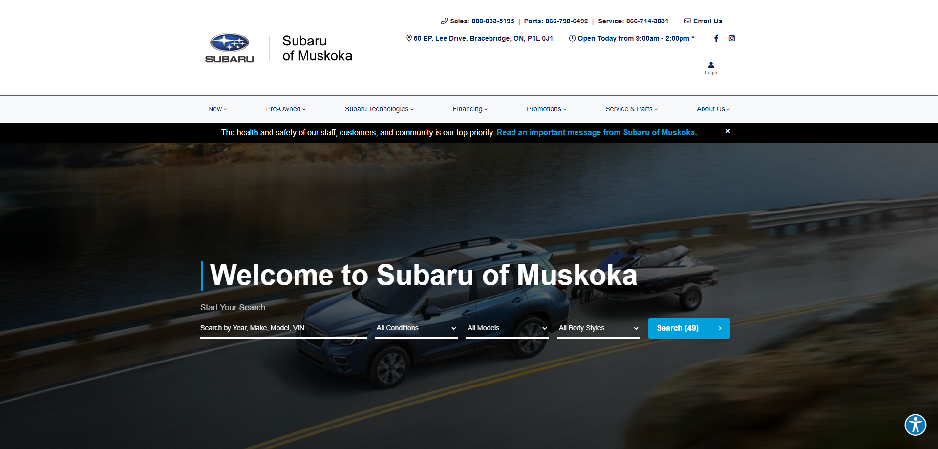 Subaru of Muskoka
